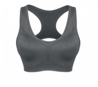 SKTF002 design solid color without rims sports bra make seamless fitness underwear order women's yoga vest sports vest supplier sports vest price detail view-5